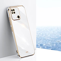 Silikon Hülle Handyhülle Ultra Dünn Flexible Schutzhülle Tasche XL1 für Xiaomi Redmi 10 India Weiß