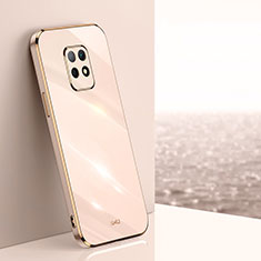 Silikon Hülle Handyhülle Ultra Dünn Flexible Schutzhülle Tasche XL1 für Xiaomi Redmi 10X Pro 5G Gold