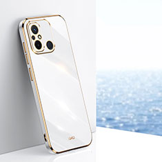 Silikon Hülle Handyhülle Ultra Dünn Flexible Schutzhülle Tasche XL1 für Xiaomi Redmi 12C 4G Weiß
