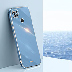 Silikon Hülle Handyhülle Ultra Dünn Flexible Schutzhülle Tasche XL1 für Xiaomi Redmi 9 Activ Blau