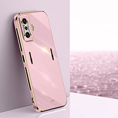 Silikon Hülle Handyhülle Ultra Dünn Flexible Schutzhülle Tasche XL1 für Xiaomi Redmi K50 Gaming 5G Rosa