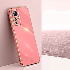 Silikon Hülle Handyhülle Ultra Dünn Flexible Schutzhülle Tasche XL1 für Xiaomi Redmi K50 Ultra 5G Pink