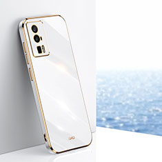 Silikon Hülle Handyhülle Ultra Dünn Flexible Schutzhülle Tasche XL1 für Xiaomi Redmi K60 Pro 5G Weiß