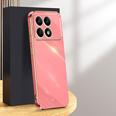 Silikon Hülle Handyhülle Ultra Dünn Flexible Schutzhülle Tasche XL1 für Xiaomi Redmi K70 Pro 5G Pink