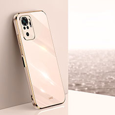 Silikon Hülle Handyhülle Ultra Dünn Flexible Schutzhülle Tasche XL1 für Xiaomi Redmi Note 10S 4G Gold