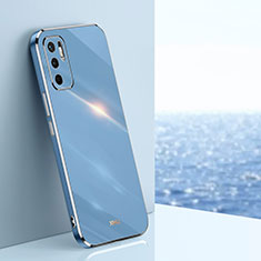 Silikon Hülle Handyhülle Ultra Dünn Flexible Schutzhülle Tasche XL1 für Xiaomi Redmi Note 10T 5G Blau