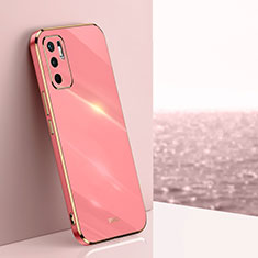 Silikon Hülle Handyhülle Ultra Dünn Flexible Schutzhülle Tasche XL1 für Xiaomi Redmi Note 10T 5G Pink