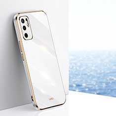 Silikon Hülle Handyhülle Ultra Dünn Flexible Schutzhülle Tasche XL1 für Xiaomi Redmi Note 10T 5G Weiß