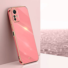 Silikon Hülle Handyhülle Ultra Dünn Flexible Schutzhülle Tasche XL1 für Xiaomi Redmi Note 12S Pink