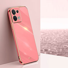 Silikon Hülle Handyhülle Ultra Dünn Flexible Schutzhülle Tasche XL1 für Xiaomi Redmi Note 13 Pro 5G Pink