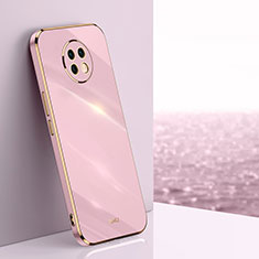 Silikon Hülle Handyhülle Ultra Dünn Flexible Schutzhülle Tasche XL1 für Xiaomi Redmi Note 9T 5G Rosa