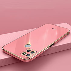 Silikon Hülle Handyhülle Ultra Dünn Flexible Schutzhülle Tasche XL2 für Realme Q2i 5G Pink