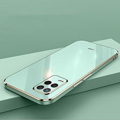 Silikon Hülle Handyhülle Ultra Dünn Flexible Schutzhülle Tasche XL2 für Realme Q3 5G Grün