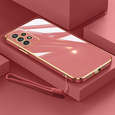 Silikon Hülle Handyhülle Ultra Dünn Flexible Schutzhülle Tasche XL2 für Samsung Galaxy A52 5G Pink