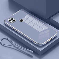 Silikon Hülle Handyhülle Ultra Dünn Flexible Schutzhülle Tasche XL2 für Xiaomi POCO C31 Lavendel Grau