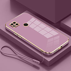 Silikon Hülle Handyhülle Ultra Dünn Flexible Schutzhülle Tasche XL2 für Xiaomi Redmi 10A 4G Violett