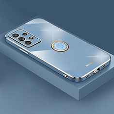 Silikon Hülle Handyhülle Ultra Dünn Flexible Schutzhülle Tasche XL4 für Samsung Galaxy A23 4G Blau