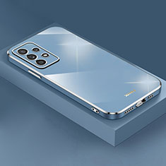 Silikon Hülle Handyhülle Ultra Dünn Flexible Schutzhülle Tasche XL4 für Samsung Galaxy A52s 5G Blau