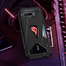 Silikon Hülle Handyhülle Ultra Dünn Flexible Schutzhülle Tasche ZJ1 für Asus ROG Phone 3 Schwarz