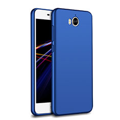 Silikon Hülle Handyhülle Ultra Dünn Schutzhülle 360 Grad für Huawei Y6 (2017) Blau
