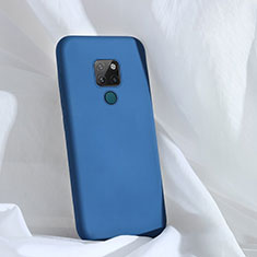 Silikon Hülle Handyhülle Ultra Dünn Schutzhülle 360 Grad Tasche C01 für Huawei Mate 20 Blau