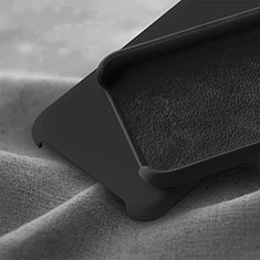 Silikon Hülle Handyhülle Ultra Dünn Schutzhülle 360 Grad Tasche C01 für Huawei P30 Lite XL Schwarz