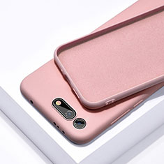 Silikon Hülle Handyhülle Ultra Dünn Schutzhülle 360 Grad Tasche C02 für Huawei Honor V20 Rosa