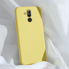 Silikon Hülle Handyhülle Ultra Dünn Schutzhülle 360 Grad Tasche C02 für Huawei Mate 20 Lite Gelb