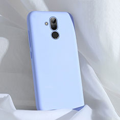 Silikon Hülle Handyhülle Ultra Dünn Schutzhülle 360 Grad Tasche C02 für Huawei Mate 20 Lite Hellblau