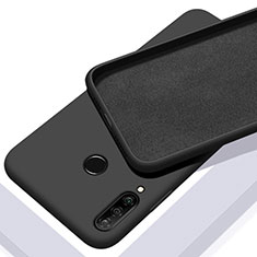Silikon Hülle Handyhülle Ultra Dünn Schutzhülle 360 Grad Tasche C02 für Huawei P30 Lite New Edition Schwarz