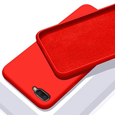 Silikon Hülle Handyhülle Ultra Dünn Schutzhülle 360 Grad Tasche C02 für Oppo RX17 Neo Rot