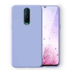 Silikon Hülle Handyhülle Ultra Dünn Schutzhülle 360 Grad Tasche C02 für Oppo RX17 Pro Violett