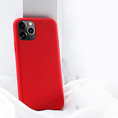 Silikon Hülle Handyhülle Ultra Dünn Schutzhülle 360 Grad Tasche C03 für Apple iPhone 11 Pro Rot