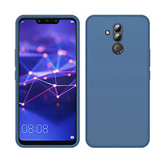 Silikon Hülle Handyhülle Ultra Dünn Schutzhülle 360 Grad Tasche C03 für Huawei Mate 20 Lite Blau