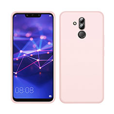 Silikon Hülle Handyhülle Ultra Dünn Schutzhülle 360 Grad Tasche C03 für Huawei Mate 20 Lite Rosa