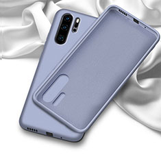 Silikon Hülle Handyhülle Ultra Dünn Schutzhülle 360 Grad Tasche C03 für Huawei P30 Pro New Edition Violett