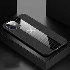 Silikon Hülle Handyhülle Ultra Dünn Schutzhülle 360 Grad Tasche C04 für Apple iPhone 11 Schwarz