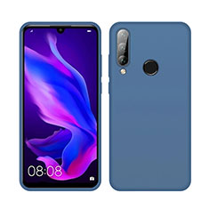 Silikon Hülle Handyhülle Ultra Dünn Schutzhülle 360 Grad Tasche C04 für Huawei Nova 4e Blau