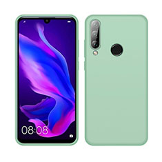 Silikon Hülle Handyhülle Ultra Dünn Schutzhülle 360 Grad Tasche C04 für Huawei Nova 4e Grün