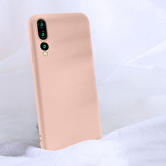 Silikon Hülle Handyhülle Ultra Dünn Schutzhülle 360 Grad Tasche C04 für Huawei P20 Pro Rosa