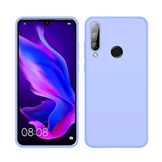 Silikon Hülle Handyhülle Ultra Dünn Schutzhülle 360 Grad Tasche C04 für Huawei P30 Lite Hellblau