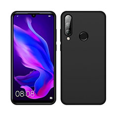 Silikon Hülle Handyhülle Ultra Dünn Schutzhülle 360 Grad Tasche C04 für Huawei P30 Lite New Edition Schwarz