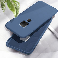 Silikon Hülle Handyhülle Ultra Dünn Schutzhülle 360 Grad Tasche C06 für Huawei Mate 20 Blau