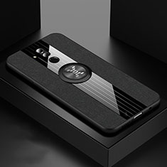 Silikon Hülle Handyhülle Ultra Dünn Schutzhülle 360 Grad Tasche C08 für Huawei Mate 20 Lite Schwarz