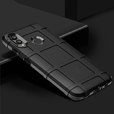 Silikon Hülle Handyhülle Ultra Dünn Schutzhülle 360 Grad Tasche für Huawei Honor View 10 Lite Schwarz