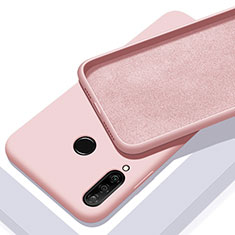 Silikon Hülle Handyhülle Ultra Dünn Schutzhülle 360 Grad Tasche für Huawei P Smart+ Plus (2019) Rosegold