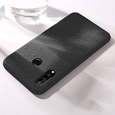 Silikon Hülle Handyhülle Ultra Dünn Schutzhülle 360 Grad Tasche für Huawei P30 Lite Schwarz