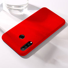 Silikon Hülle Handyhülle Ultra Dünn Schutzhülle 360 Grad Tasche für Huawei P30 Lite XL Rot
