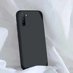 Silikon Hülle Handyhülle Ultra Dünn Schutzhülle 360 Grad Tasche für Oppo F15 Schwarz