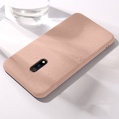 Silikon Hülle Handyhülle Ultra Dünn Schutzhülle 360 Grad Tasche für Oppo K3 Rosegold